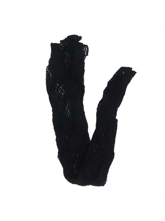 SUBBLIME 952129 BODYSTOCKING DE REJILLA CON DISENO DE VESTIDO Y DETALLES FLORALES NEGRO TALLA UNICA