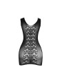SUBBLIME 952167 VESTIDO DE REJILLA CORTO ELASTICO NEGRO TALLA UNICA SUBBLIME 952167 VESTIDO DE REJILLA CORTO ELASTICO NEGRO TALLA UNICA