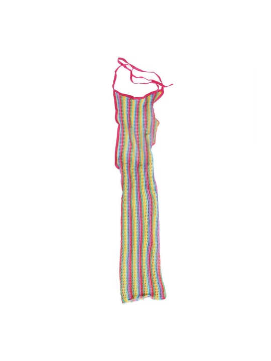 SUBBLIME 952341 VESTIDO DE REJILLA ARCOIRIS TALLA UNICA SUBBLIME 952341 VESTIDO DE REJILLA ARCOIRIS TALLA UNICA