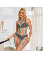 SUBBLIME 952341 VESTIDO DE REJILLA ARCOIRIS TALLA UNICA