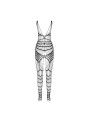 PASSION BS 102 BODYSTOCKING BLANCO TALLA UNICA