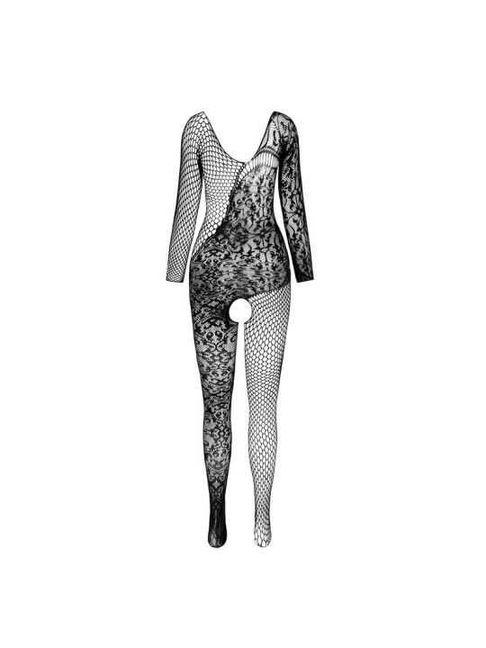 PASSION BS 107 BODYSTOCKING BLANCO TALLA UNICA