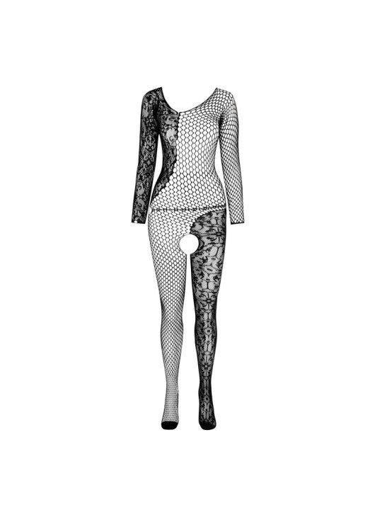 PASSION BS 107 BODYSTOCKING BLANCO TALLA UNICA