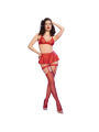 CHILIROSE CR 4716 CONJUNTO 3 PIEZAS ROJO