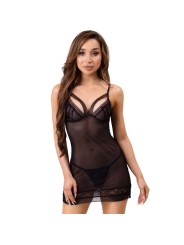 LIVCO CORSETTI FASHION TIANA LC 20208 CAMISA TANGA NEGRO L XL