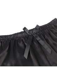 SUBBLIME 953942 PIJAMA SEXY SATEN Y ENCAJE NEGRO L XL