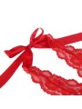 SUBBLIME 953980 BODY SEXY CON VOLANTES CINTURON ROJO L XL