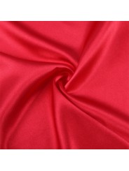 SUBBLIME 954017 CAMISON DE ENCAJE ESPALDA TRANSPARENTE TANGA ROJO NEGRO S M