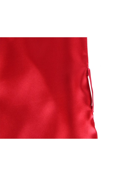 SUBBLIME 954017 CAMISON DE ENCAJE ESPALDA TRANSPARENTE TANGA ROJO NEGRO S M SUBBLIME 954017 CAMISON DE ENCAJE ESPALDA TRANSPARENTE TANGA ROJO NEGRO S M