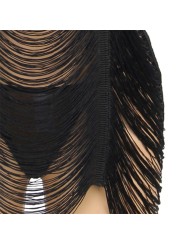 SUBBLIME 954222 VESTIDO DE TIRAS TANGA NEGRO S M