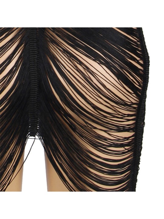 SUBBLIME 954222 VESTIDO DE TIRAS TANGA NEGRO S M