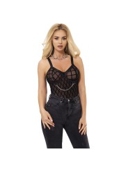 SUBBLIME 954260 BODY CON CADENAS LIGUEROS NEGRO S M