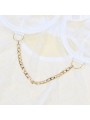 SUBBLIME 954291 BODY CON CADENAS LIGUEROS BLANCO L XL