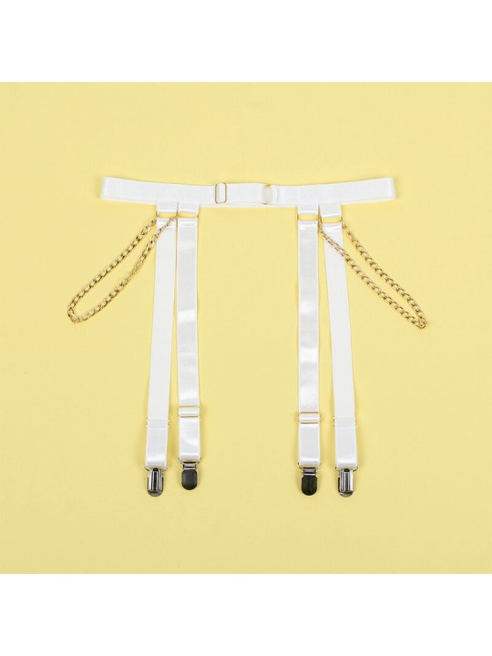 SUBBLIME 954291 BODY CON CADENAS LIGUEROS BLANCO L XL