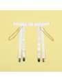 SUBBLIME 954291 BODY CON CADENAS LIGUEROS BLANCO L XL
