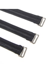 SUBBLIME 954406 VESTIDO BONDAGE DE CUERO NEGRO S M
