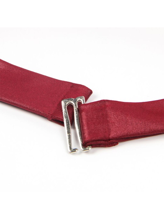 SUBBLIME 954420 VESTIDO BONDAGE DE ENCAJE NEGRO S M