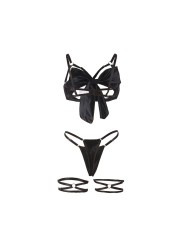 SUBBLIME 955199 SET SUJETADOR CON LAZO NEGRO AJUSTABLE S M