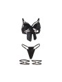 SUBBLIME 955199 SET SUJETADOR CON LAZO NEGRO AJUSTABLE S M