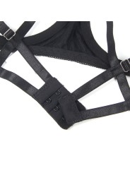 SUBBLIME 955199 SET SUJETADOR CON LAZO NEGRO AJUSTABLE S M