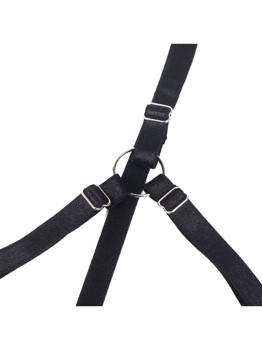 SUBBLIME 955199 SET SUJETADOR CON LAZO NEGRO AJUSTABLE S M