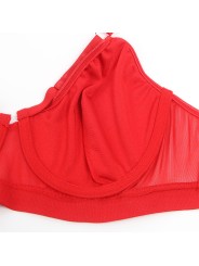 SUBBLIME 955250 SET SUJETADOR CON LIGUERO BONDAGE ROJO S M