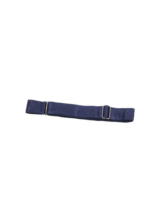 SUBBLIME 955410 VESTIDO CON TIRANTES DE CUERO AZUL S M