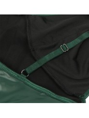 SUBBLIME 955441 VESTIDO CON TIRANTES DE CUERO VERDE L XL