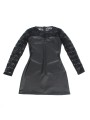 SUBBLIME 955601 VESTIDO DE MANGA LARGA CON ENCAJE NEGRO L XL