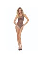 PASSION BS109 BODYSTOCKING MARIPOSA NEGRO