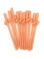 DIABLO PICANTE 10 PAJITAS FORMA DE PENE
