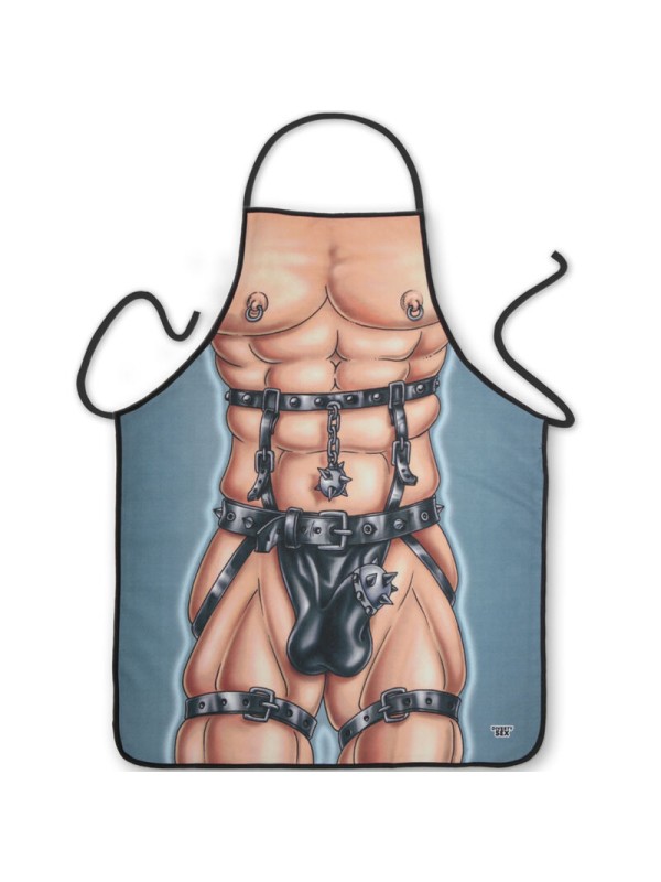 DIABLO PICANTE DELANTAL SADO MASCULINO