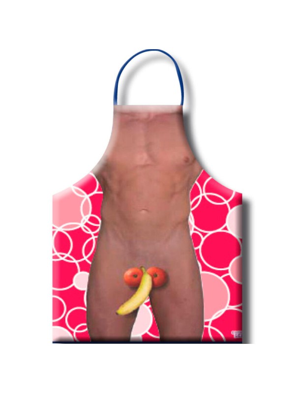 DIABLO PICANTE DELANTAL FRUTAL HOMBRE