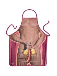 DIABLO PICANTE DELANTAL BUTIFARRA HOMBRE