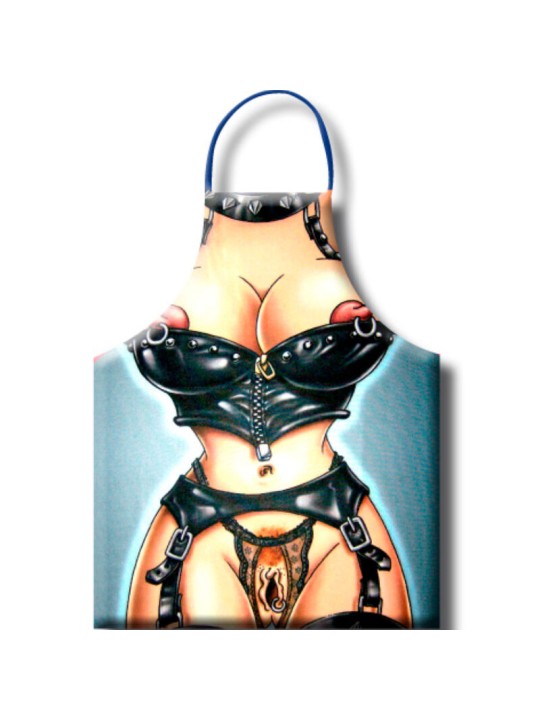 DIABLO PICANTE DELANTAL SADO MUJER