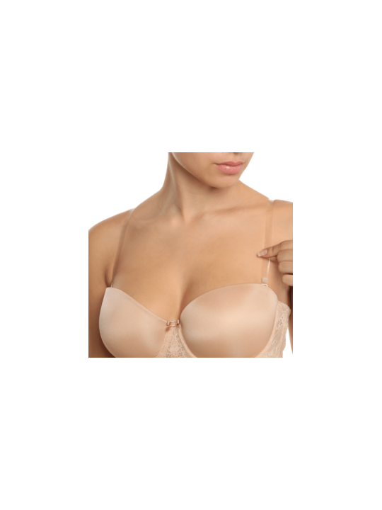 BYE BRA TIRANTES SUJETADOR TRANSPARENTE