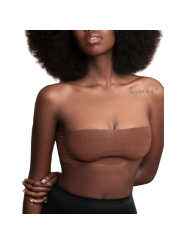 BYE BRA BODY CINTA 5 M X 65 CM 3 PARES DE PEZONERAS MARRON