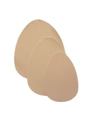 BYE BRA REALZADOR PECHOS 3 PARES DE SATEN BEIGE COPA A C