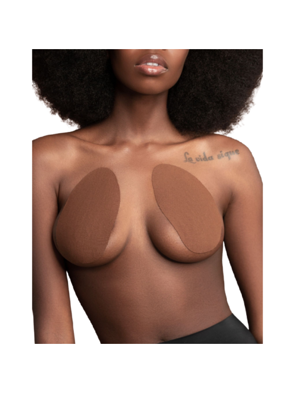 BYE BRA REALZADOR PECHOS 3 PARES DE SATEN BEIGE COPA A C