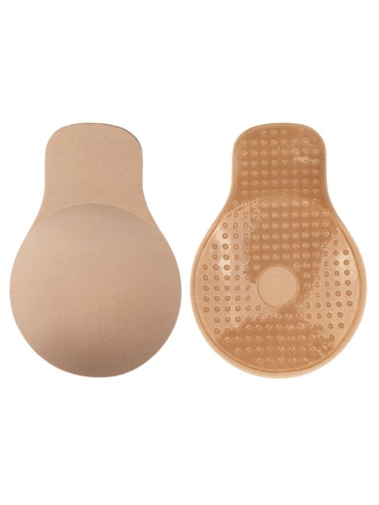 BYE BRA ELEVADOR PECHO PUSH UP TELA BEIGE TALLA XL