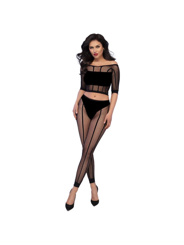 CHILIROSE CR 4647 TOP LEGGINS NEGRO S M