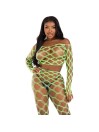 LEG AVENUE TOP LEGGINS HARDCORE VERDE