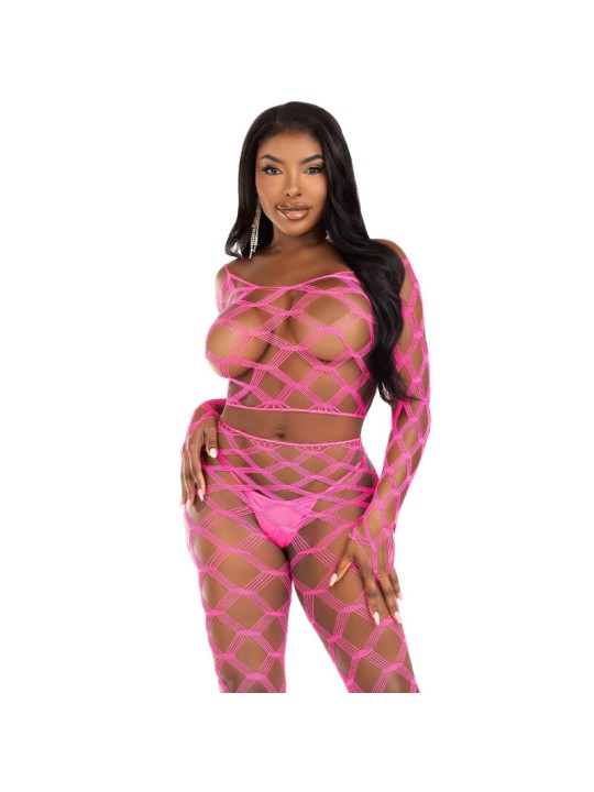 LEG AVENUE TOP LEGGINS HARDCORE VERDE