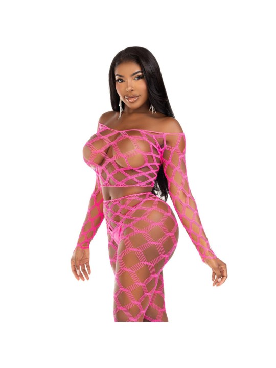 LEG AVENUE TOP LEGGINS HARDCORE VERDE