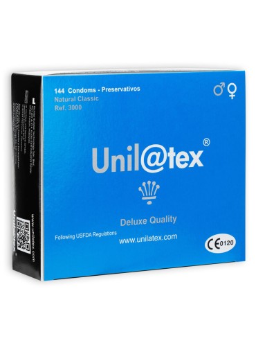 UNILATEX PRESERVATIVOS NATURALES 144 UDS