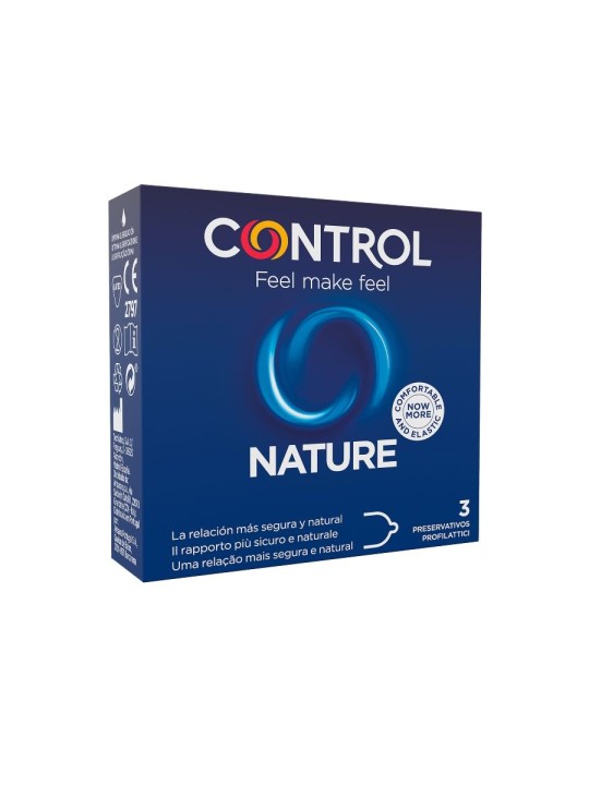 CONTROL NATURE PRESERVATIVOS 3 UNIDADES