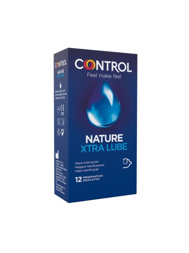 CONTROL EXTRA LUBE PRESERVATIVOS 12 UNIDADES