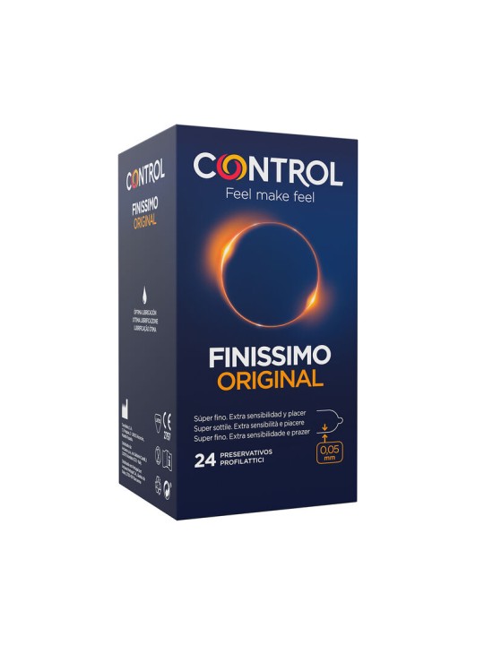 CONTROL FINISSIMO PRESERVATIVOS 24 UNIDADES