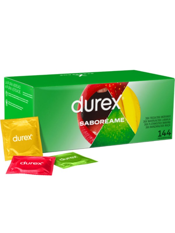 DUREX PLEASURE FRUITS 144 UNIDADES