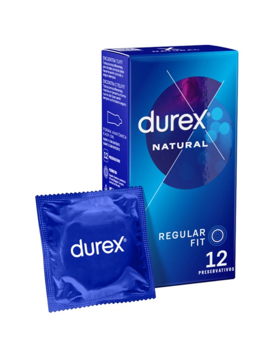 DUREX NATURAL PLUS 12 UNIDADES